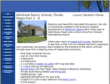 Tablet Screenshot of glenbrook-villa.com